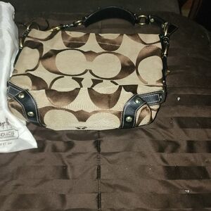 VINTAGE COACH HANDBAG